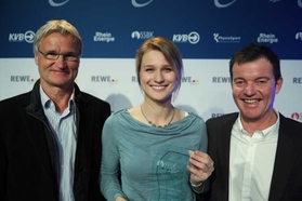 Klicken zum Vergrößern Klaus Breitung, Britta Heidemann und Klaus Seifner / Foto: Heimspiele